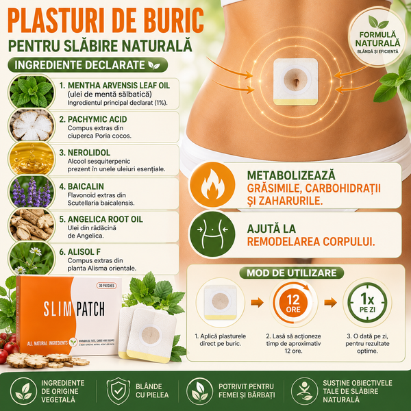 Patch Slim pentru Zona Abdominală
