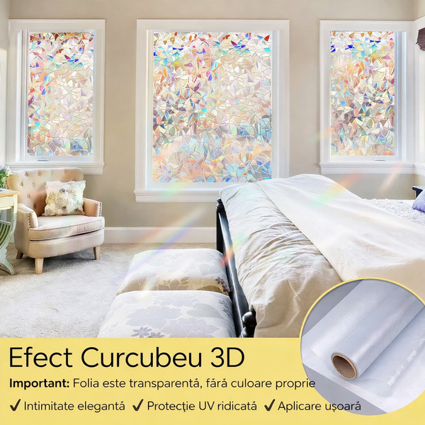 Folie Fereastră Curcubeu Smart